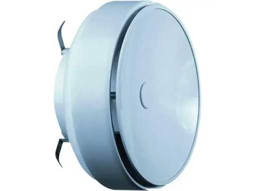 Itho Daalderop TR 125 H-W Plastique RAL 9010 180° 125mm Vanne d’alimentation (252x)