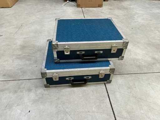 Casetec - Flight Case Apparatuurkoffer (2x)