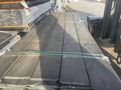 Wymienna wpustka Douglas/półdrewna rabatowa powłoka 3000x190x18mm (130x)