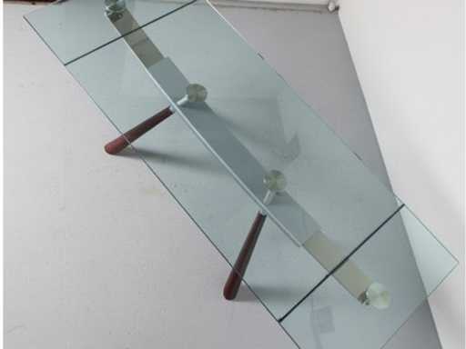 Lame de table en verre Reflex Cristal 200 x 110 cm - 28992Q