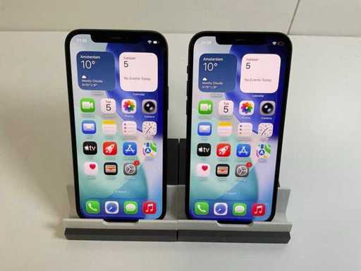Apple iPhone 12 - 128 Go - Noir (2x)