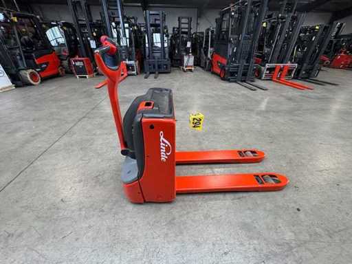 Serviciu 2021 + UVV 01/2027 Linde T16 LI-ION Litiu 1.600kg Ant Pallet Truck Ant 2.590 ore