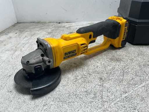 Smerlatrice angolare Dewalt DCG412M2-QW 2013 - 115mm - batteria inclusa batteria e caricatore