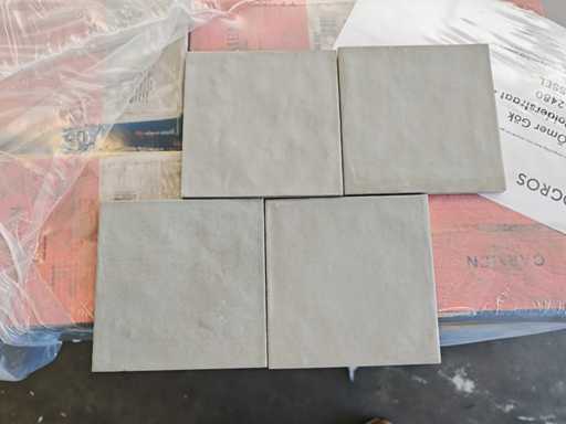 Piastrelle da parete Carmen Contemporary Mineral Grey Matte 15x15 cm 25,74 m²