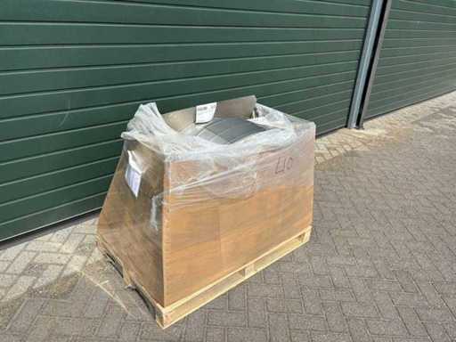 Attrezzature per la gestione dell'aria per lo sgombero di pallet