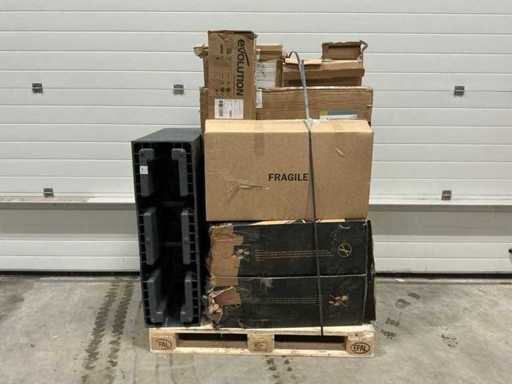 Marchandises de retour de palettes