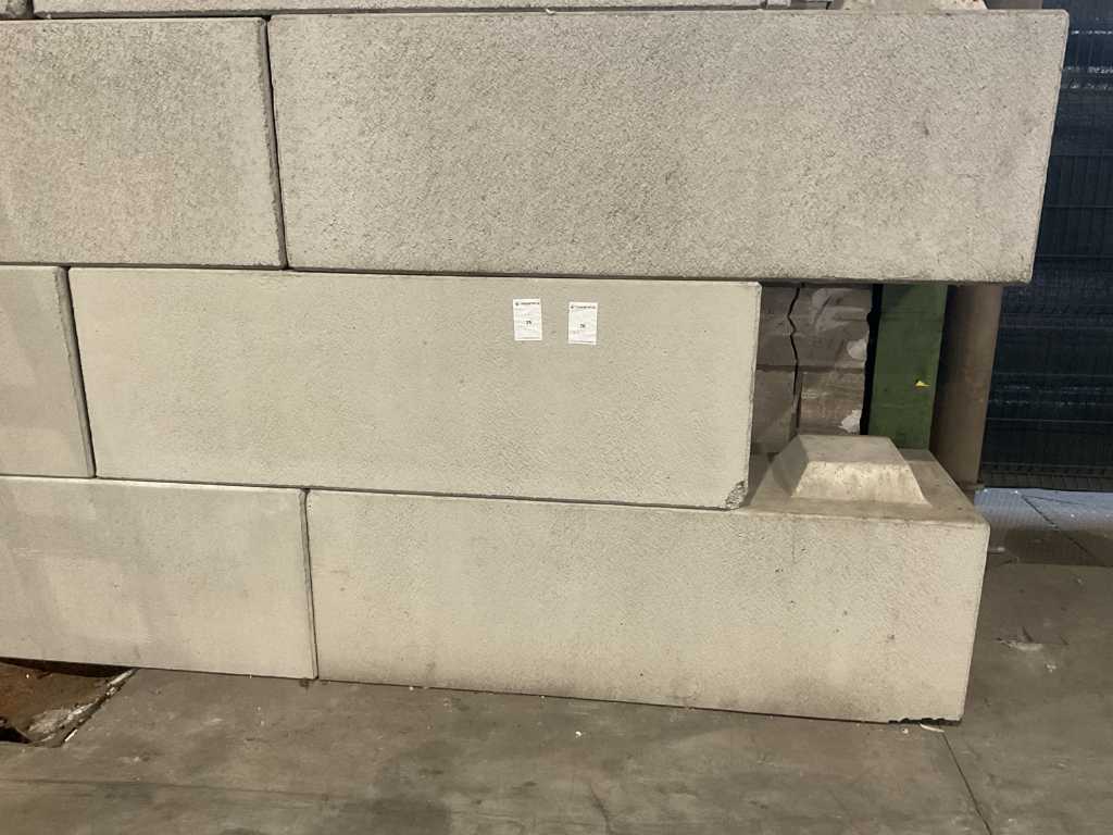 Blocchi di cemento/Lego impilabili (25x)