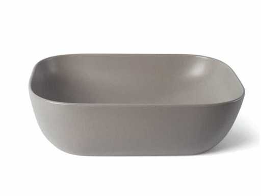 Luca sanitarna – prostokątna – LUCE1620MG – umywalka 45,5 x 32,5 cm