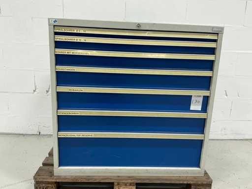 Armoire à tiroirs à outils Garant avec 10 tiroirs et capacité