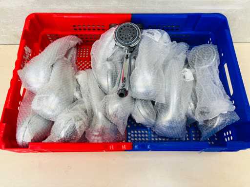 (X19) - Chroom 3-jet douchekop 