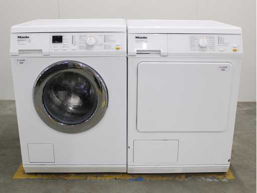 Miele W 3371 Edition 111 Washing Machine & Miele T 8803 C Softcare System Dryer