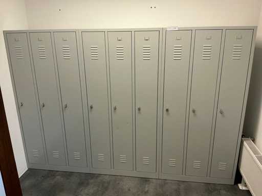 3deurs Lockerkast (3x)