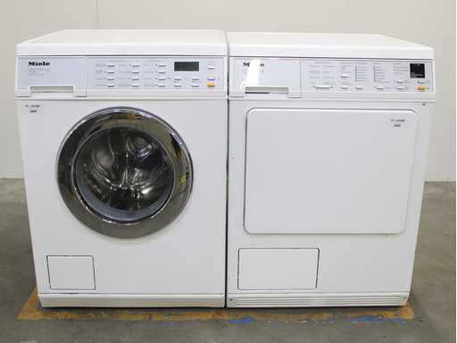 Miele W 5973 SoftCare System Waschmaschine & Miele T 8463 C SoftCare System Trockner
