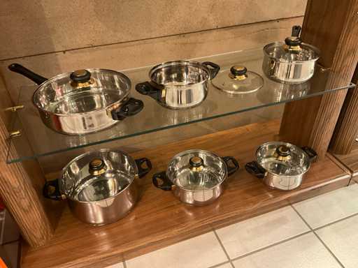 6 delig kookpotset GSW