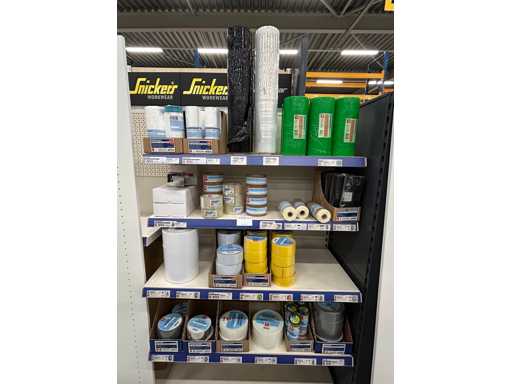 Verschiedene Verpackungsmaterialien (100x)