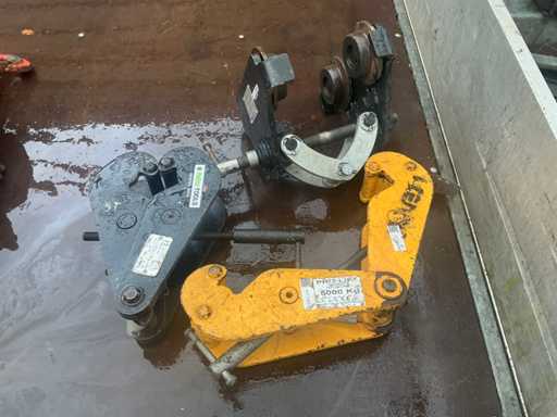 Diverse (trolly) klemmen o.a. Yale en Pro-Lift (3x)