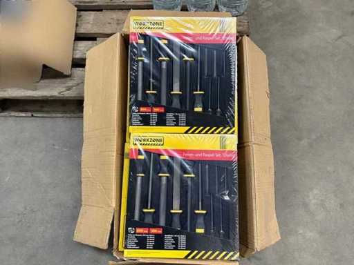 Workzone - Feilen- und Raspel-Set, 12-teilig Kategorie: Werkzeug, 10x pro Karton