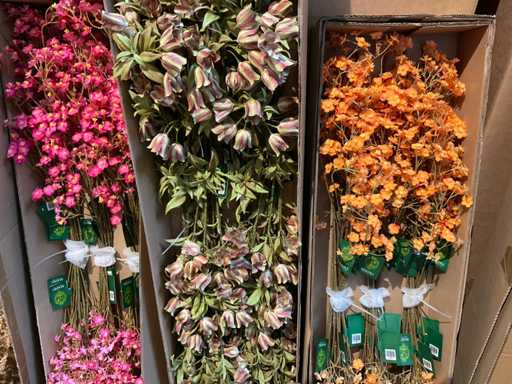 Silka Lot de fleurs artificielles