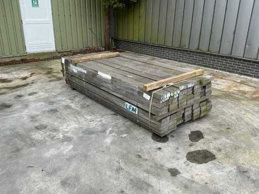 Wooden Shelf 250x15x5 cm (70x)