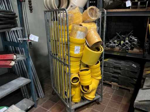 Tub de legătură cu gaze