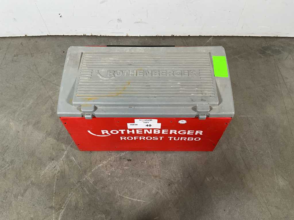 2012 Rothenberger Rofrost Turbo 1.1/4" Kit di congelamento per tubi
