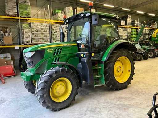 2013 John Deere 6105R Four Wheel Drive Farm Tractor