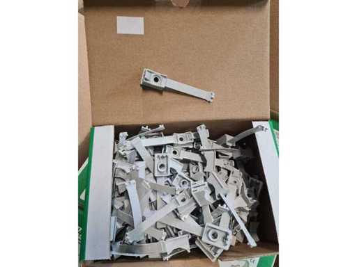 ENN45020 Mureva FIX - Instalclip pentru conducte Ø16 și Ø20 mm - Gri (500x)