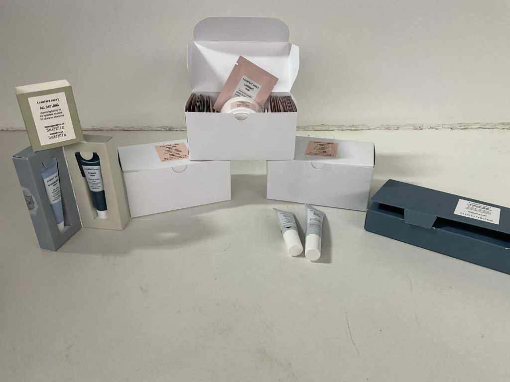 Strefa komfortu Równomierny ton Maska rozświetlająca do pielęgnacji twarzy (3x)