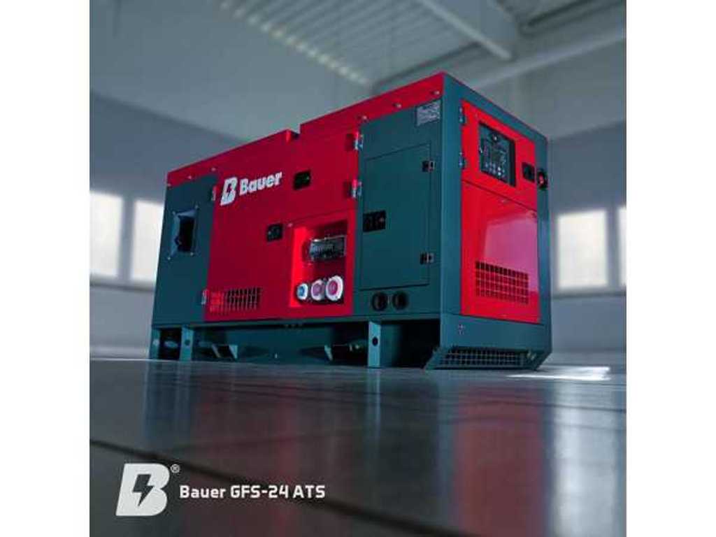 Bauer Emergency Power Generator GFS24 ATS Diesel 26 kW Stationary
