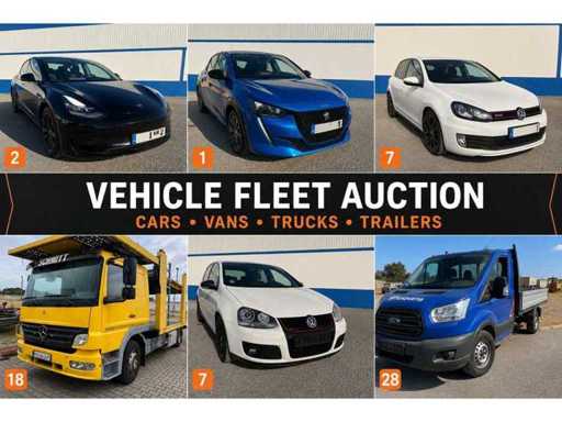 Fleet of Cars, Vans, Trucks & Trailers – Mercedes, BMW, Tesla, MINI, MAN, Volvo & More - TWK - SP
