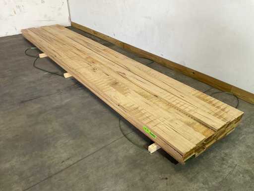 Afrykańska deska dębowa Fraké 510x15,5x3 cm (4x)