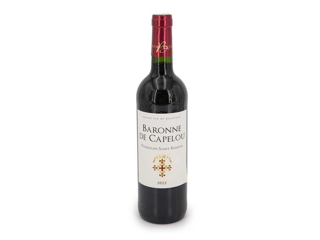 2022 - BARONNE DE CAPELOU - PUISSEGUIN ST EMILION - Rode wijn (150x)
