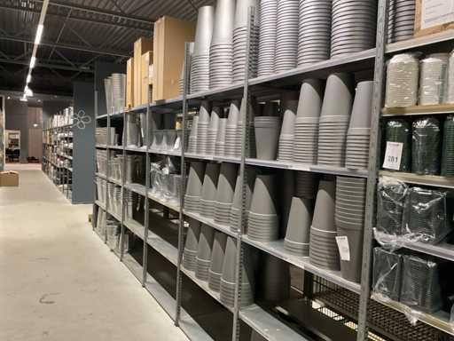 Lotto di secchi di zinco