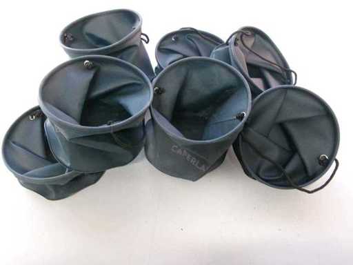 Secchio pieghevole circa 19 cm (R16) (24x)