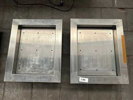 Bufet și tavă de prezentare / Tavă cu gheață zdrobită (2x)