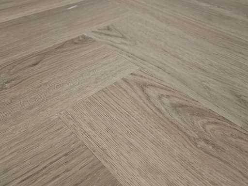 21 m² PVC SPC Klickfischgrät – 750 x 150 x 4 mm