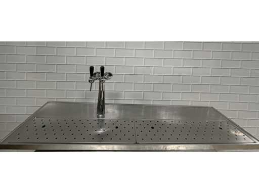 Stalowa taca na krany ze 2-punktowym odczepem Hertog-Jan