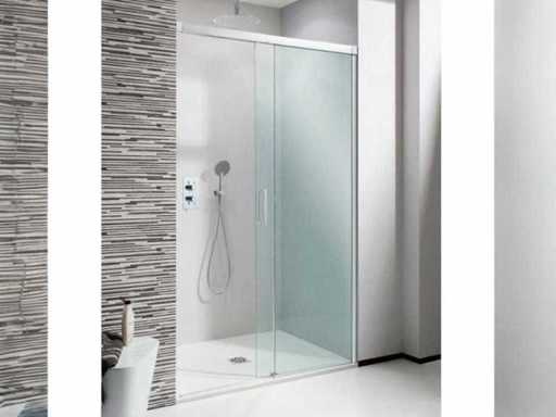 Crosswater Kai 6 Schiebetür 110x190cm Chrom KLSLSC1000