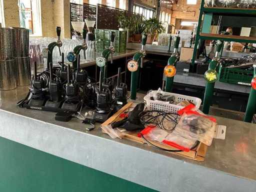 Radios bidirectionnelles Kenwood KSC-35S (9x)