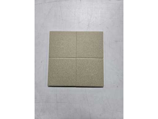 Topcer Field Materials 10x10cm - Yellow - 2m²