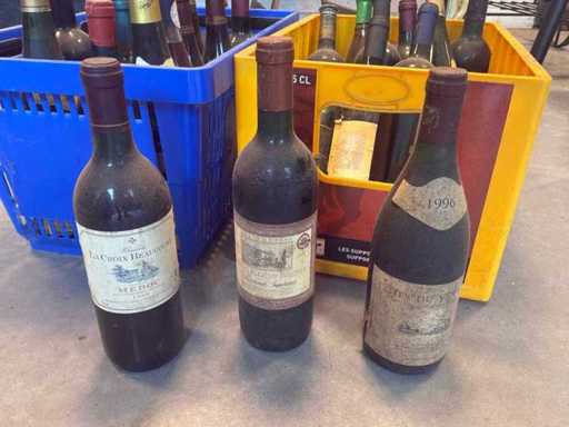 Diverse vintage wijnen (26x)