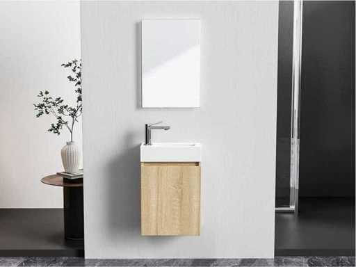 Aloni - Zyro - Ensemble de meubles de toilette