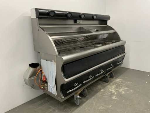 QBTEC Perfecta - 4-pan fryer frying wall