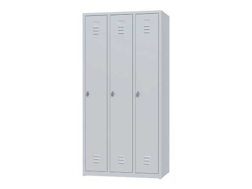 Povag PLP-104 Metal locker cabinet 3 doors