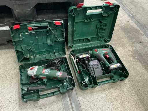 Cacciavite Bosch e snigliatrice angolare