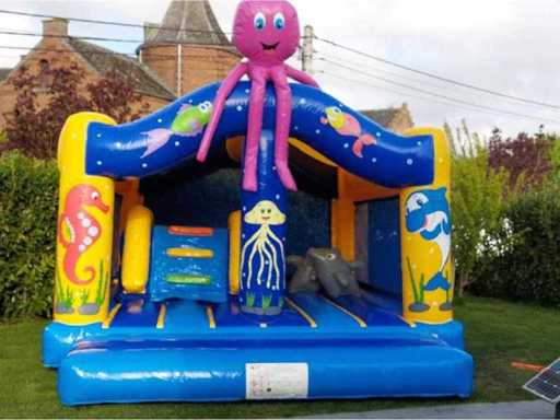 Idealballon Springkasteel combo oceaan