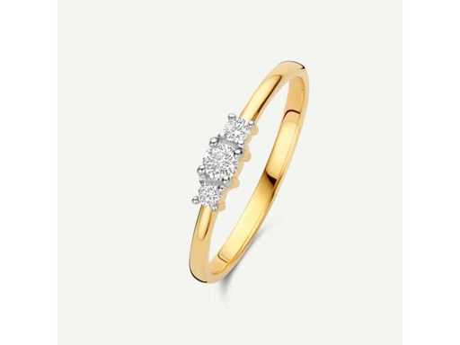 TOV Essentials Diamant Trilogie (0.15 ct) 14k Ring