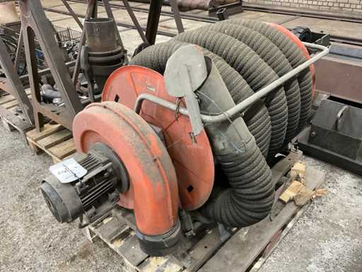 Nederman Rookgasafvoer installatie