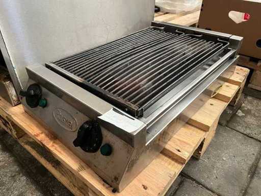 Rosval - Griglia a bagno d'acqua in acciaio inox