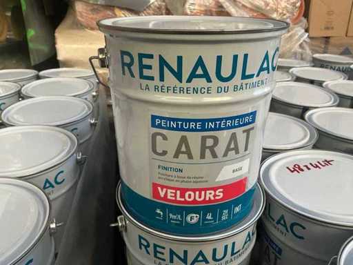 Peinture Renaulac Carat Carat Velvet Red 4000 ml (48x)